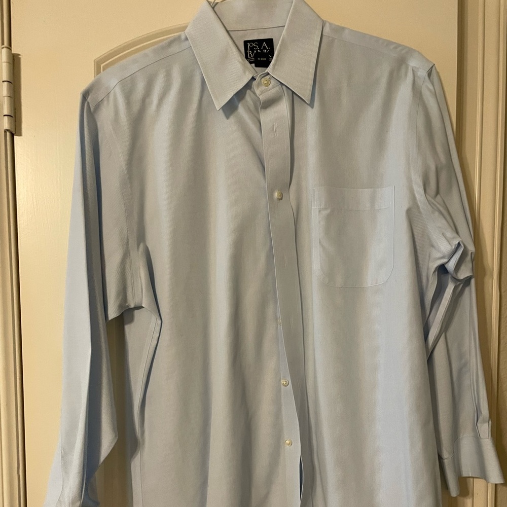 Mens dress shirt - tailored fit 16-32